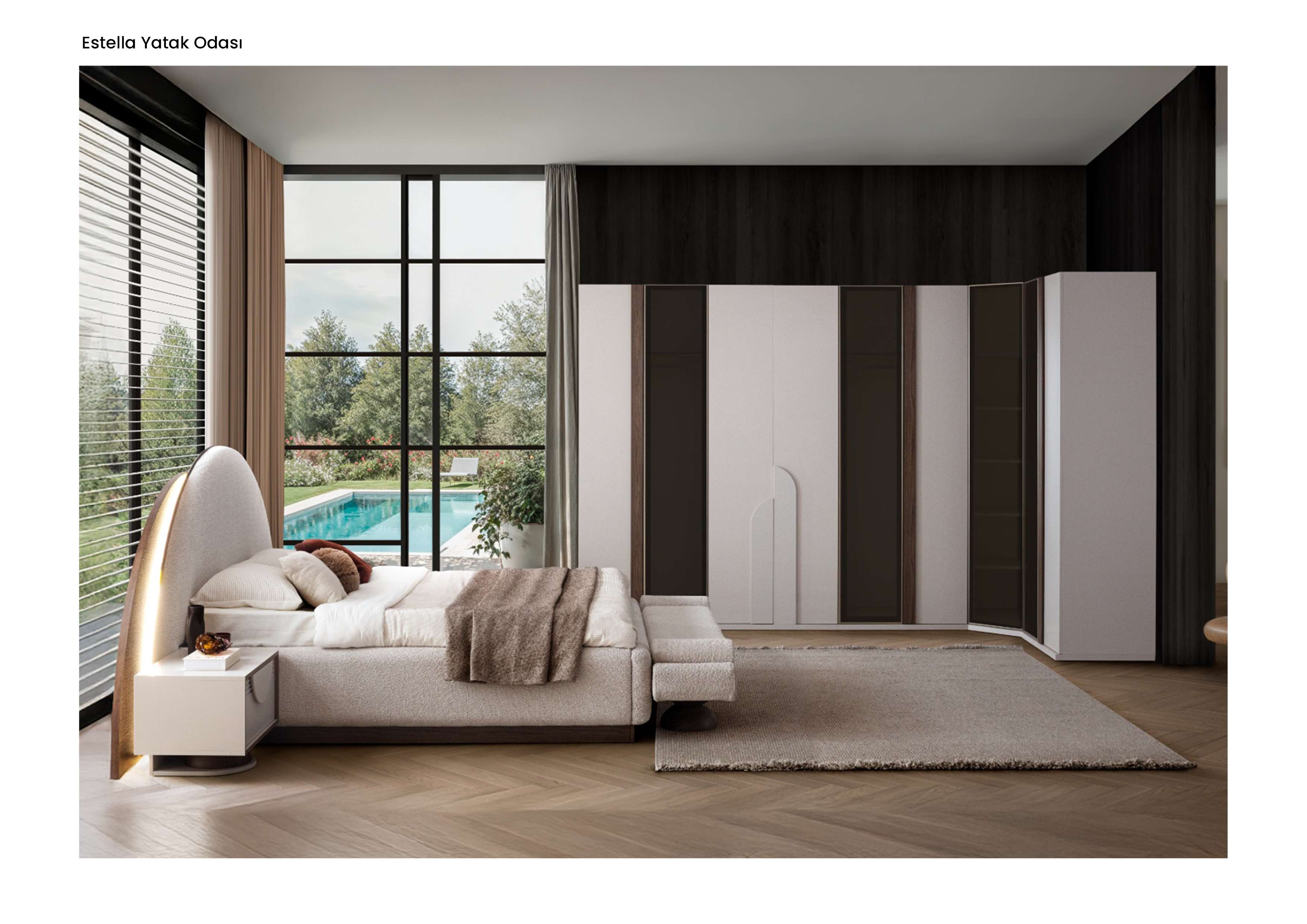 Dimax Estella Yatak Odası Takımı (Modern & Modüler