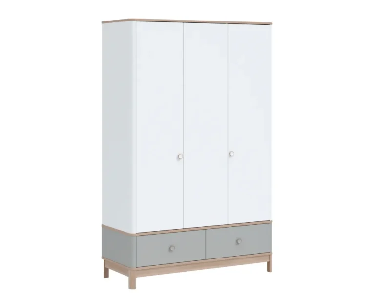 Bono Grey 3 Kapılı Dolap
