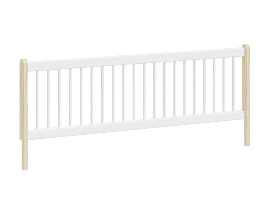 White Montessori Daybed Korkuluk — fotoğraf 1