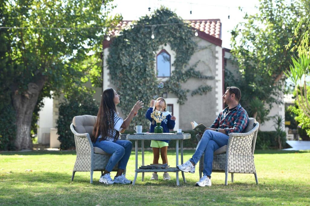 Bahama Rattan Mini Oturma Seti (1-1-Sehpa) — fotoğraf 2