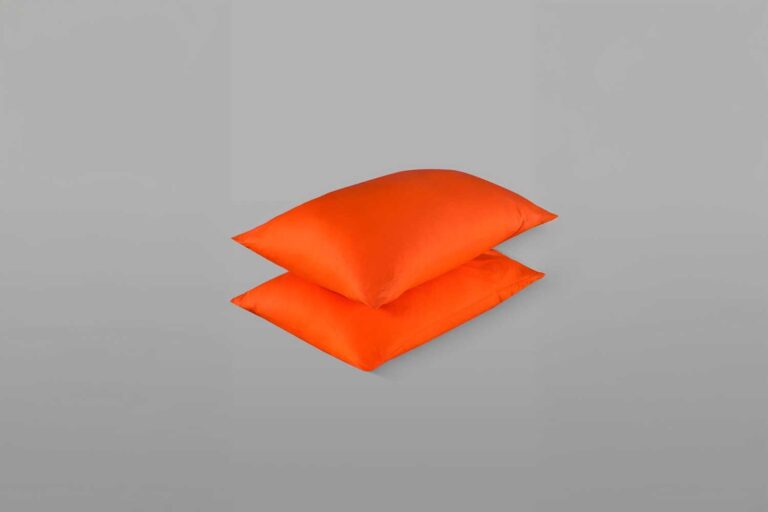 Pamuk Yastık Kılıfı (Aurosoft) - Orange