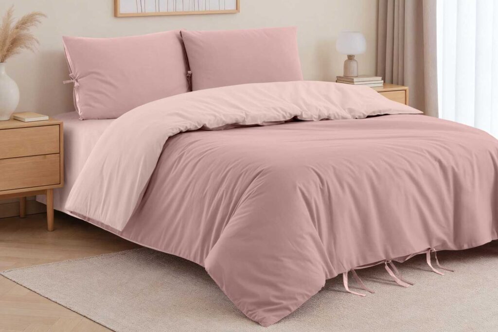 Ventra Soft Nevresim Takımı - Pudra — fotoğraf 1